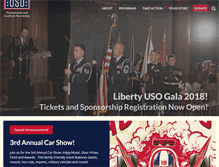 Tablet Screenshot of libertyuso.org